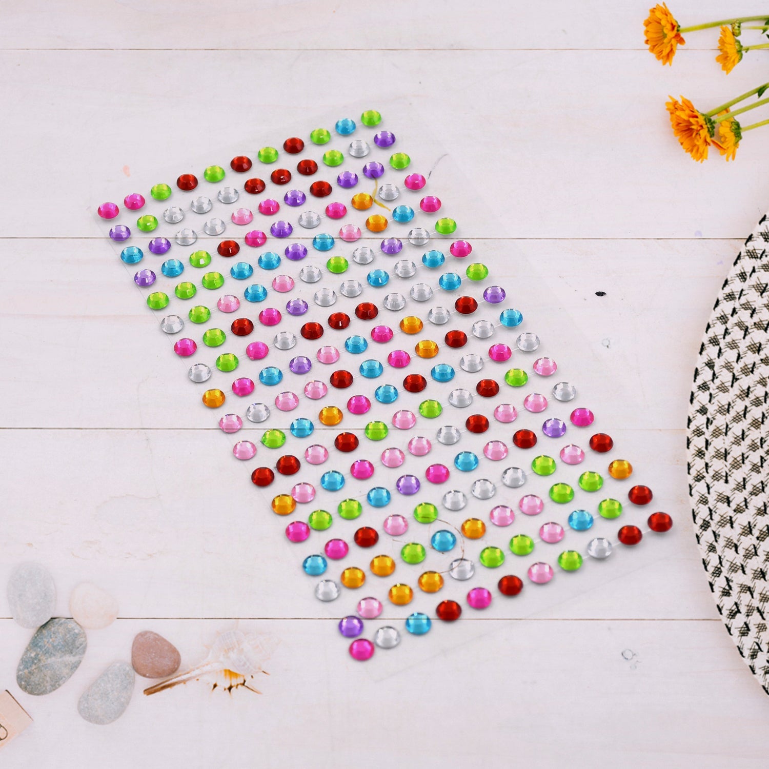 Self Adhesive Multi Size Shaped Shining Stones Crystals Stickers For Art & Craft, Mobile Phone Decoration, Jewellery Making, School Projects, Creative Work Self Adhesive Multi Size Shaped Shining Stones Crystals Stickers For Art & Craft, Mobile Phone Decoration, Jewellery Making, School Projects, Creative Work